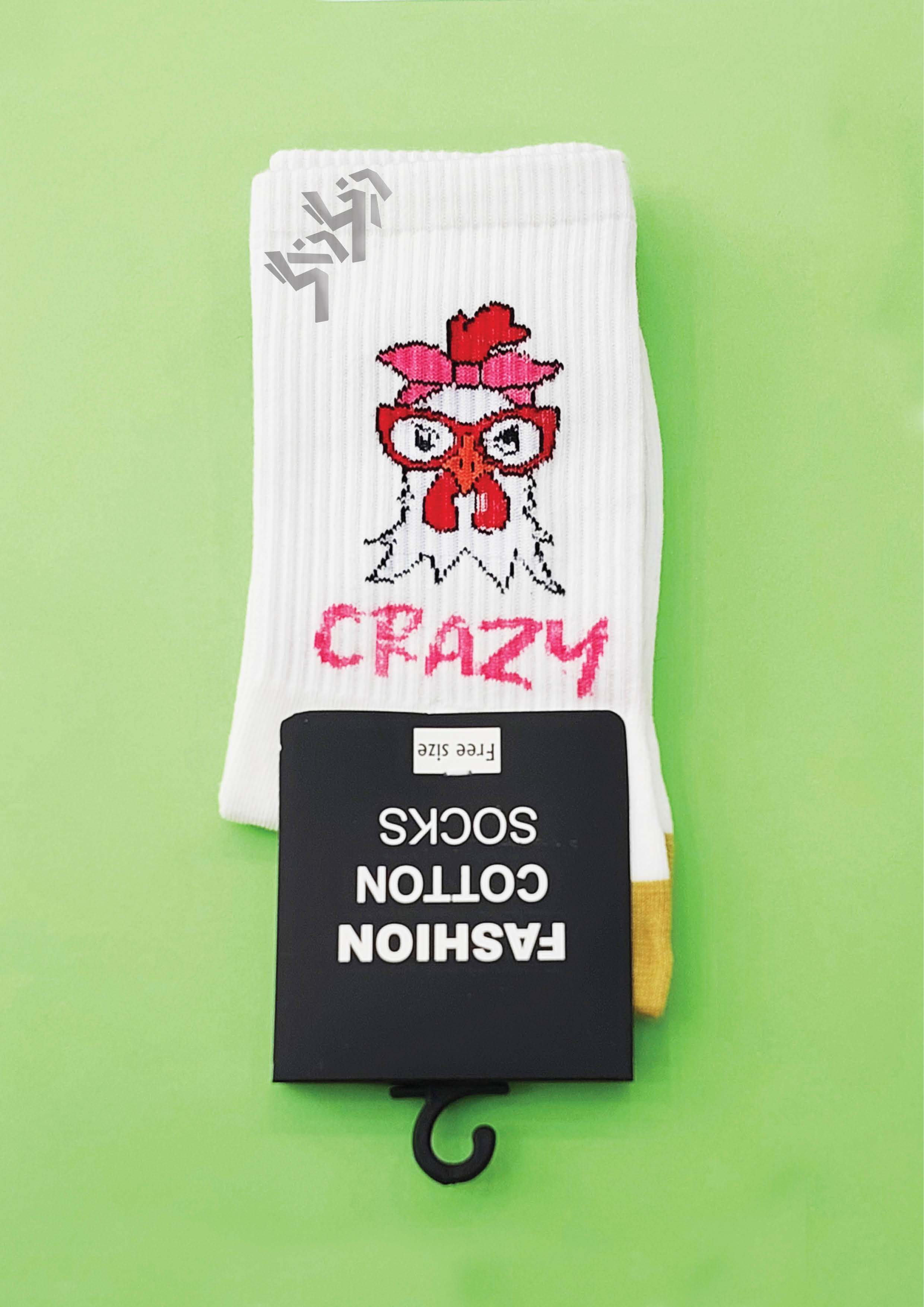جوراب نوجوان ساق بلند فانتزی طرح دار کش انگلیسی